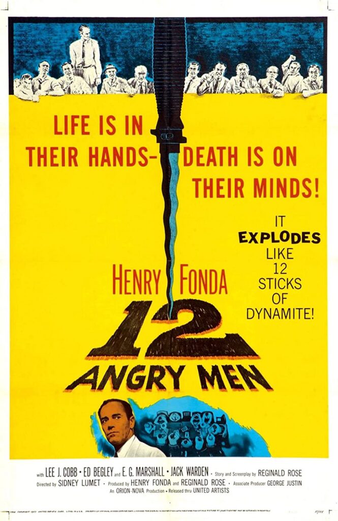 Twelve Angry Men Poster